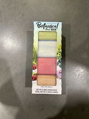 Australian Botanical Goat Milk Soap Multi Pack, 8 Bars, 4 Scents, 6.8 oz Each